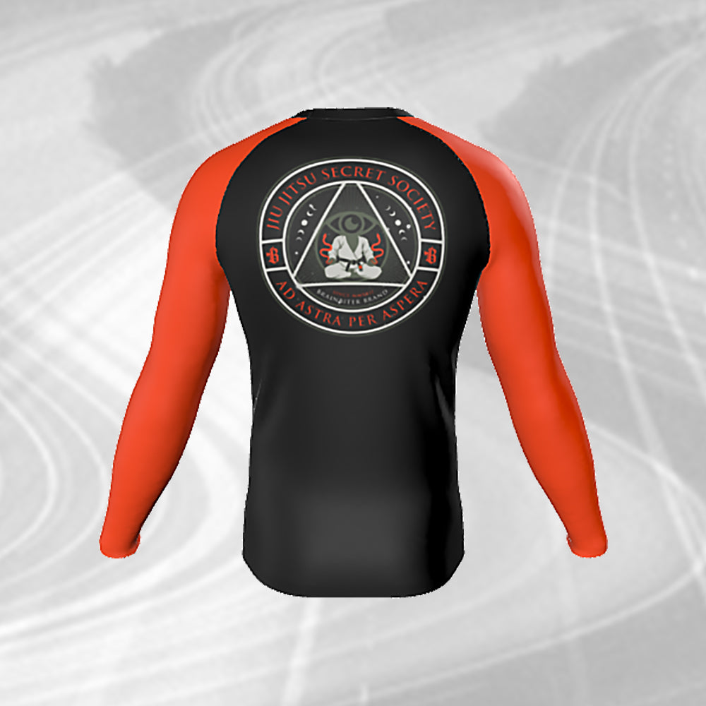 Jiu-Jitsu Secret Society Long Sleeve Rash Guard