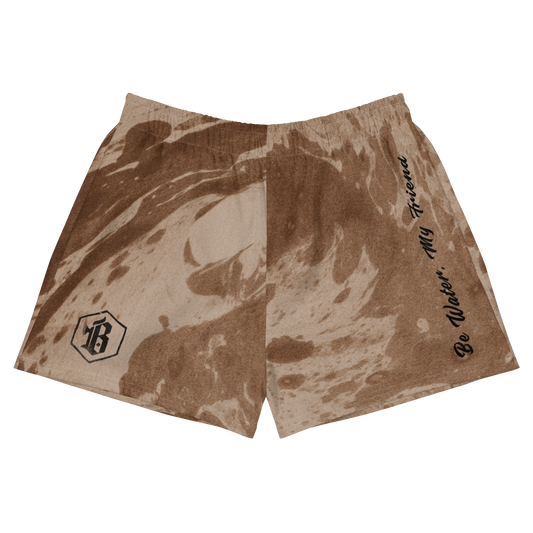 Women’s Brown Ranked 'Be Water' Training Shorts