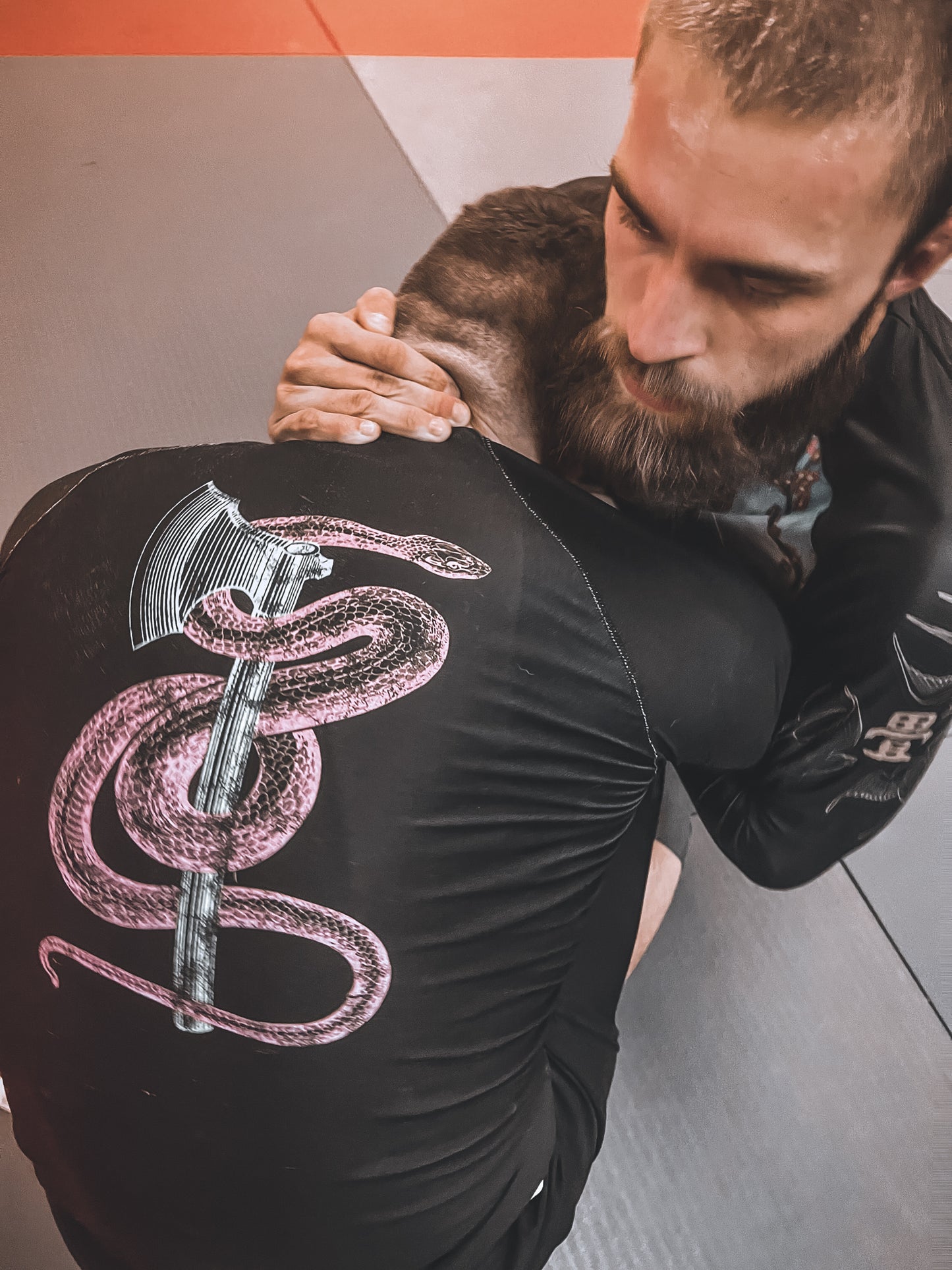 Jiu Jitsu Serpent Rash Guard