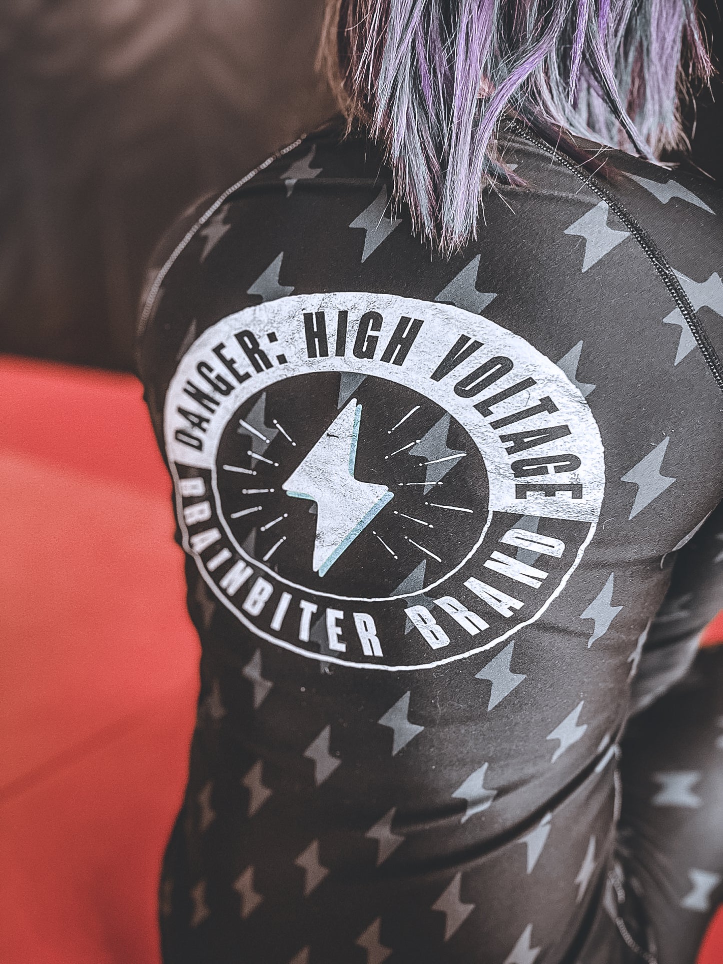 'High Voltage' Women's LS Rash Guard