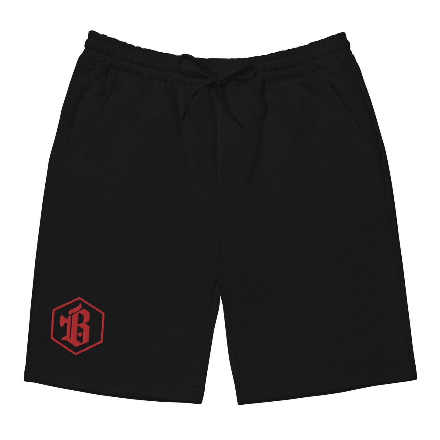 Embroidered Logo Fleece shorts (2 colors)