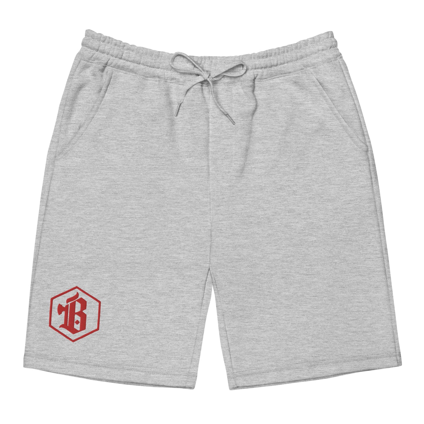 Embroidered Logo Fleece shorts (2 colors)