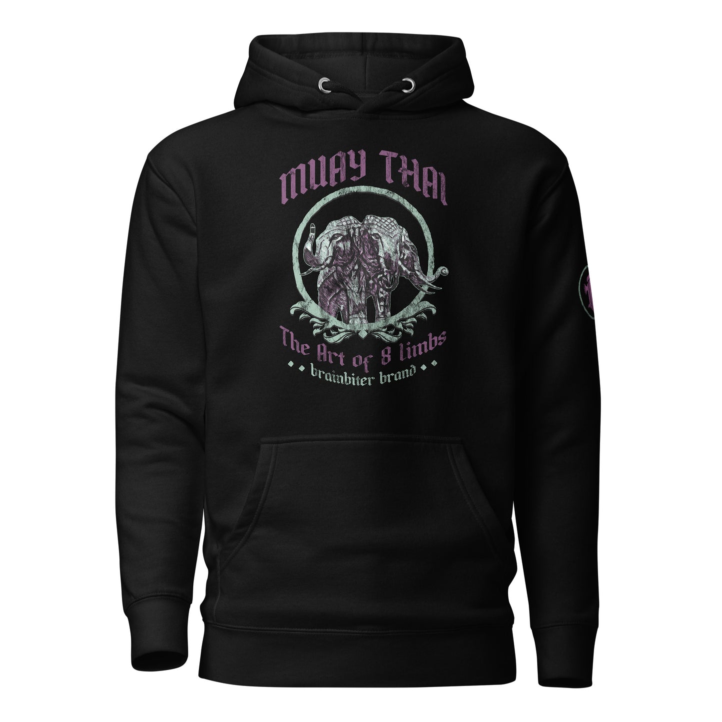 Muay Thai Sacred Elephant Hoodie (2 Colors)